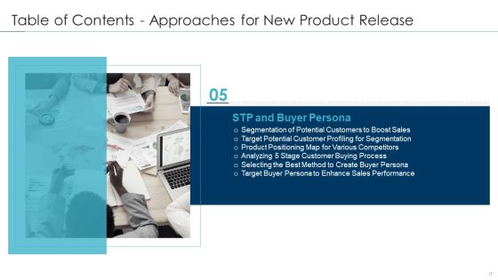 Approaches For New Product Release Ppt PowerPoint Presentation Complete Deck With Slides Slide17