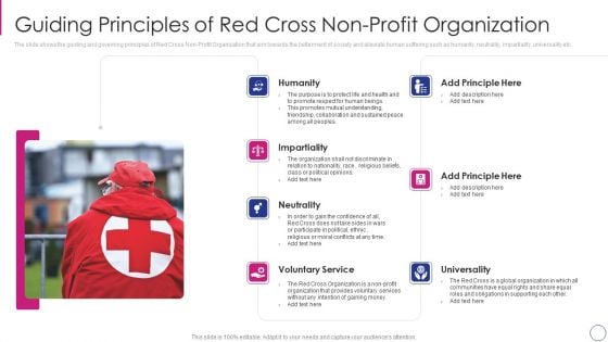 Approaches To Modify Humanitarian Aid And Achieve Entity Goals Guiding Principles Brochure PDF