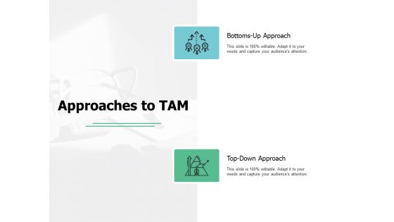 Approaches To Tam Audience Attention Ppt PowerPoint Presentation Professional Slide Portrait