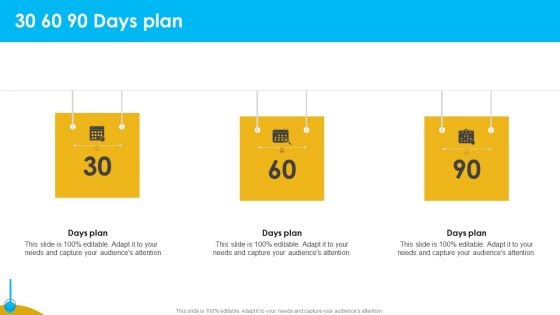 Approaches To Targeting New Customers In Various Markets 30 60 90 Days Plan Brochure PDF Approaches To Targeting New Customers In Various Markets 30 60 90 Days Plan Brochure PDF