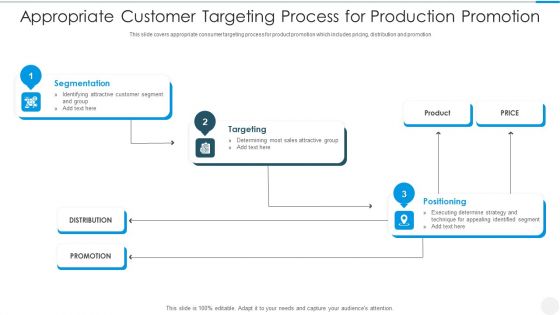 Appropriate Customer Targeting Process For Production Promotion Sample PDF
