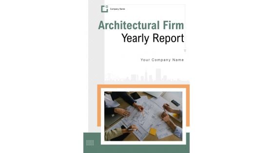 Architectural Firm Yearly Report One Pager Documents