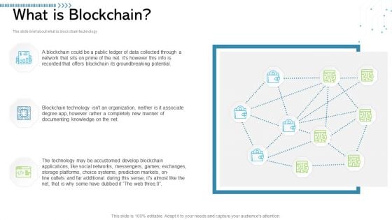 Architecture Blockchain System What Is Blockchain Ppt Infographic Template Graphics Tutorials PDF