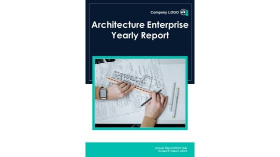 Architecture Enterprise Yearly Report One Pager Documents