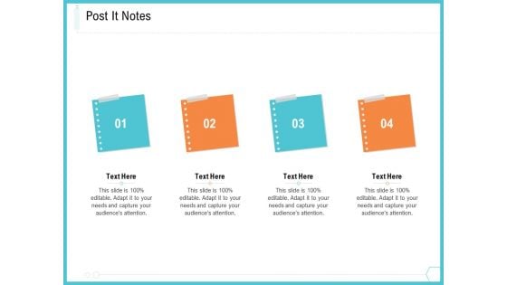 Architecture For System Integration Post It Notes Ppt Visual Aids Diagrams PDF