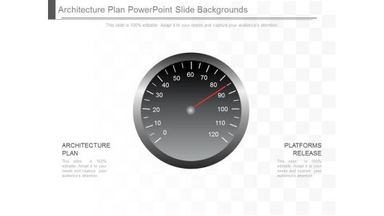 Architecture Plan Powerpoint Slide Backgrounds