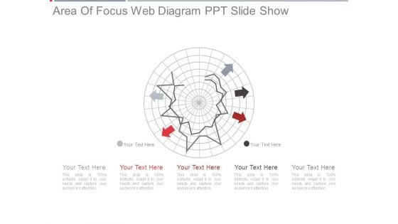 Area Of Focus Web Diagram Ppt Slide Show