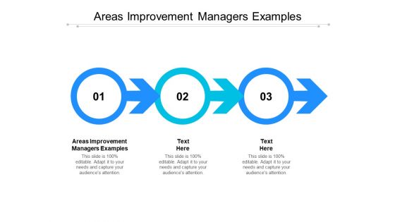 Areas Improvement Managers Examples Ppt PowerPoint Presentation Icon Design Templates Cpb