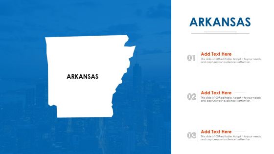 Arkansas PowerPoint Presentation Ppt Template PDF
