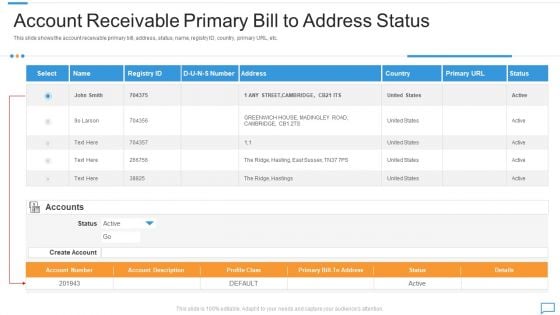 Arrears Management For Collections And Billing Account Receivable Primary Clipart PDF