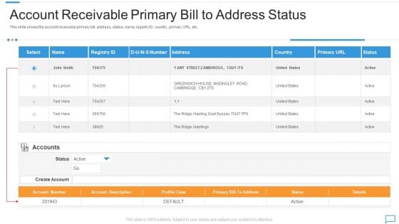 Arrears Management For Collections And Billing Account Receivable Primary Clipart PDF