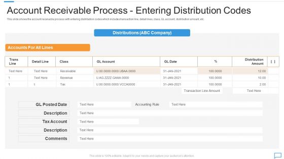 Arrears Management For Collections And Billing Account Receivable Process Brochure PDF