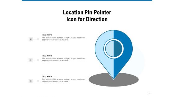 Arrow Icon Direction Location Ppt PowerPoint Presentation Complete Deck