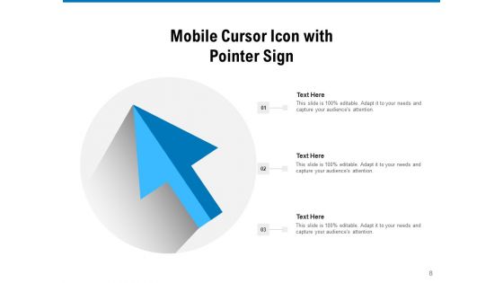 Arrow Icon Direction Location Ppt PowerPoint Presentation Complete Deck