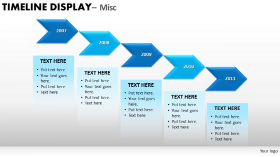 Arrows Timeline Chart PowerPoint Slides And Ppt Diagram Templates