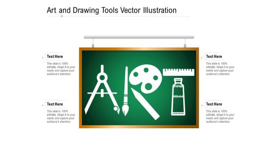 Art And Drawing Tools Vector Illustration Ppt PowerPoint Presentation File Pictures PDF