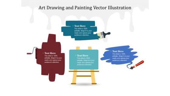 Art Drawing And Painting Vector Illustration Ppt PowerPoint Presentation Gallery Layout PDF