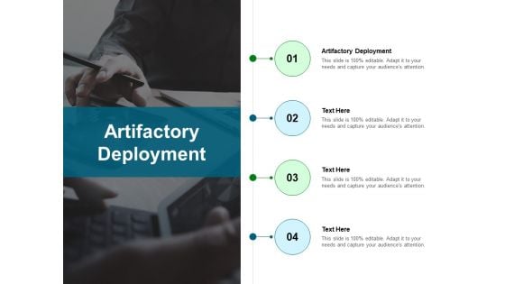 Artifactory Deployment Ppt PowerPoint Presentation Visual Aids Icon Cpb Pdf Pdf