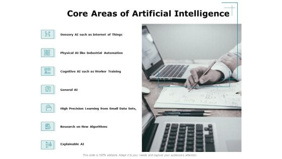 Artificial Intelligence Core Areas Of Artificial Intelligence Ppt Layouts Example Topics PDF