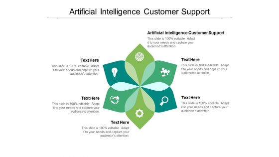 Artificial Intelligence Customer Support Ppt PowerPoint Presentation Model Background Image Cpb