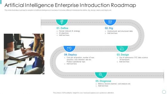 Artificial Intelligence Enterprise Introduction Roadmap Formats PDF