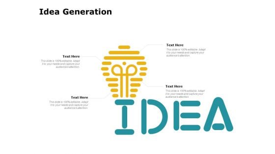 Artificial Intelligence Idea Generation Ppt Slides Deck PDF