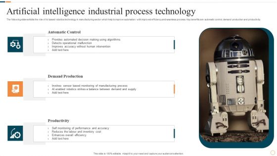 Artificial Intelligence Industrial Process Technology Diagrams PDF