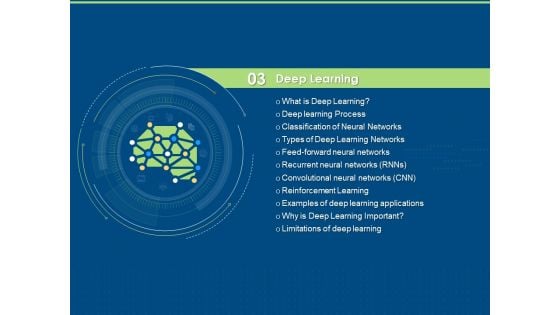 Artificial Intelligence Machine Learning Deep Learning Deep Learning Ppt PowerPoint Presentation Summary Smartart PDF