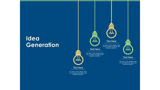 Artificial Intelligence Machine Learning Deep Learning Idea Generation Ppt PowerPoint Presentation Ideas Design Ideas PDF