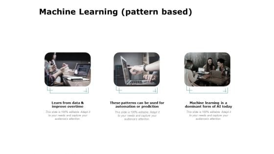 Artificial Intelligence Machine Learning Pattern Based Ppt Professional Background PDF