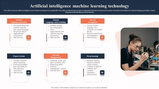 Artificial Intelligence Machine Learning Technology Sample PDF