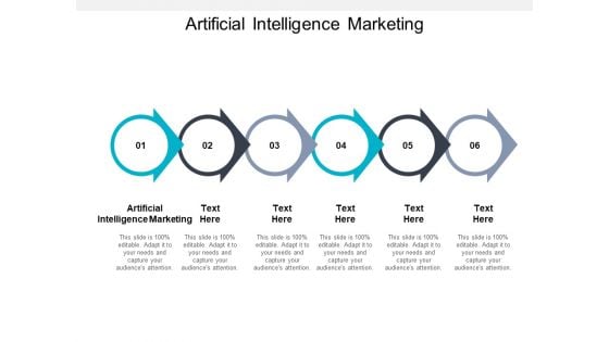 Artificial Intelligence Marketing Ppt PowerPoint Presentation Slides Graphics Template Cpb Artificial Intelligence Marketing Ppt PowerPoint Presentation Slides Graphics Template Cpb