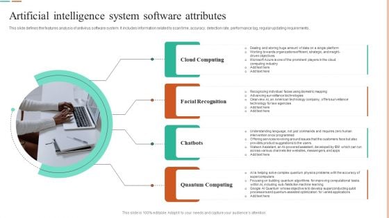 Artificial Intelligence System Software Attributes Formats PDF