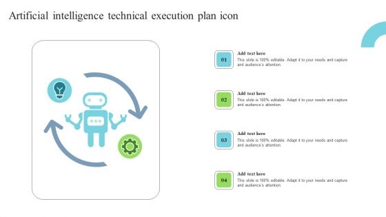 Artificial Intelligence Technical Execution Plan Icon Inspiration PDF