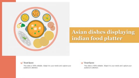 Asian Dishes Displaying Indian Food Platter Download PDF