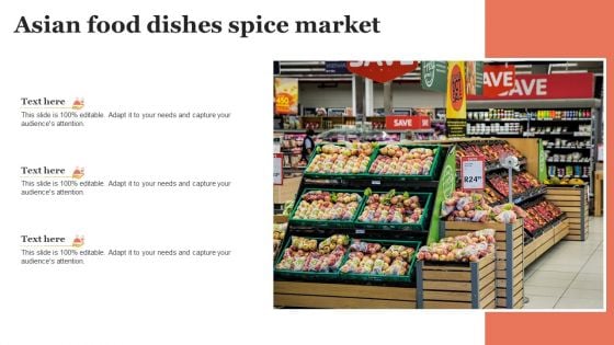 Asian Food Dishes Spice Market Rules PDF