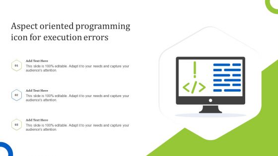 Aspect Oriented Programming Icon For Execution Errors Microsoft PDF