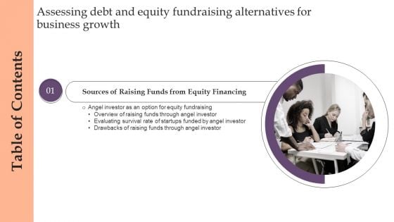 Assessing Debt And Equity Fundraising Alternatives For Business Growth Topics PDF