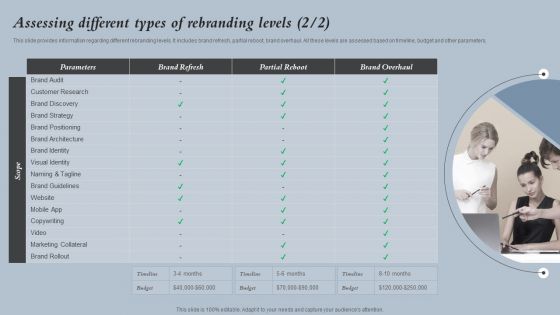 Assessing Different Types Of Rebranding Levels Strategies For Rebranding Without Losing Sample PDF