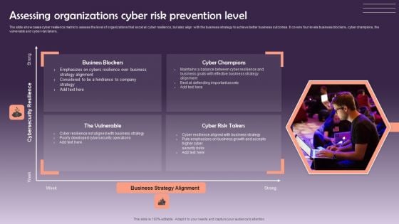 Assessing Organizations Cyber Risk Prevention Level Template PDF