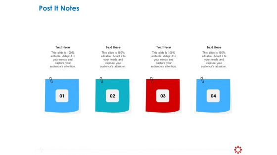 Assessing The Impact Of COVID On Retail Business Segment Post It Notes Introduction PDF