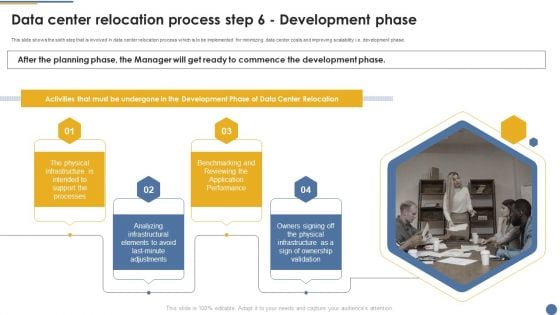 Assessment And Workflow Data Center Relocation Process Step 6 Development Phase Structure PDF
