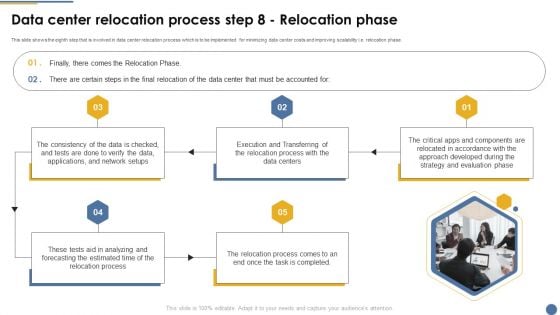 Assessment And Workflow Data Center Relocation Process Step 8 Relocation Phase Background PDF