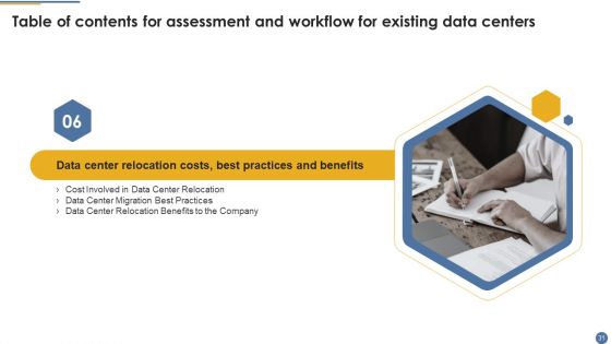 Assessment And Workflow For Existing Data Centers Ppt PowerPoint Presentation Complete Deck With Slides
