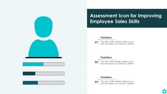 Assessment Icon For Improving Employee Sales Skills Download PDF