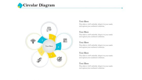 Assessment Of Fixed Assets Circular Diagram Clipart PDF