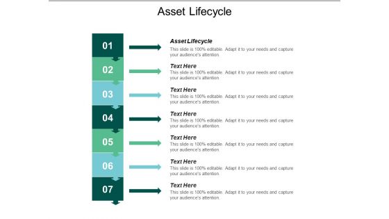 Asset Lifecycle Ppt PowerPoint Presentation Show Example Introduction Cpb