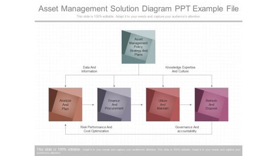 Asset Management Solution Diagram Ppt Example File