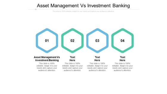 Asset Management Vs Investment Banking Ppt PowerPoint Presentation Summary Graphics Example Cpb