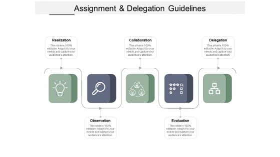 Assignment And Delegation Guidelines Ppt PowerPoint Presentation File Brochure